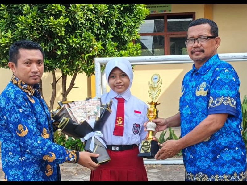 SDN 1 Wonokoyo Raih Juara 2 Bulu Tangkis O2SN